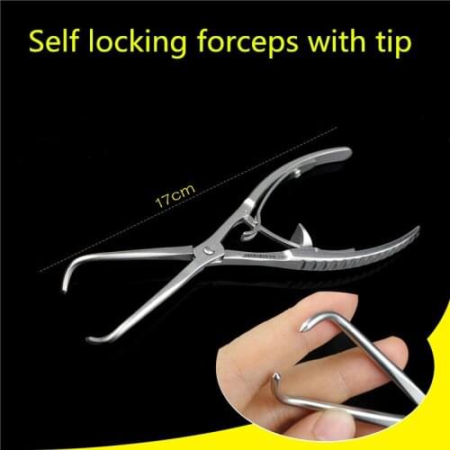 Orthopedic instrument medical Self locking Sharp reduction forceps upper lower limb Sharp point clamp bone reduction AO synthes