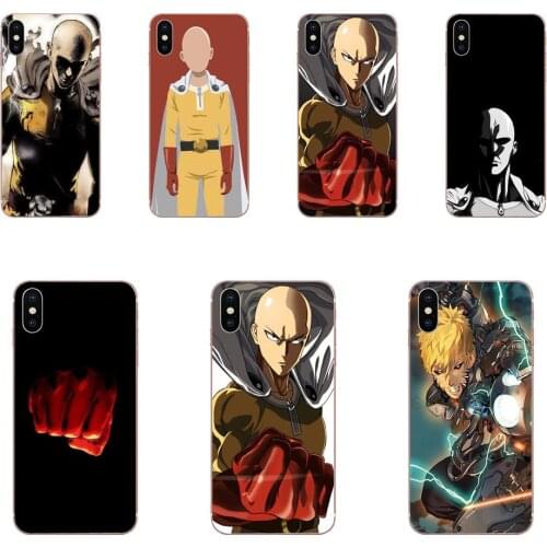 Simple Phone Cases One Punch Man Ultrathin For Sony Xperia Z Z1 Z2 Z3 Z4 Z5 compact Mini M2 M4 M5 T3 E3 E5 XA XA1 XZ Premium