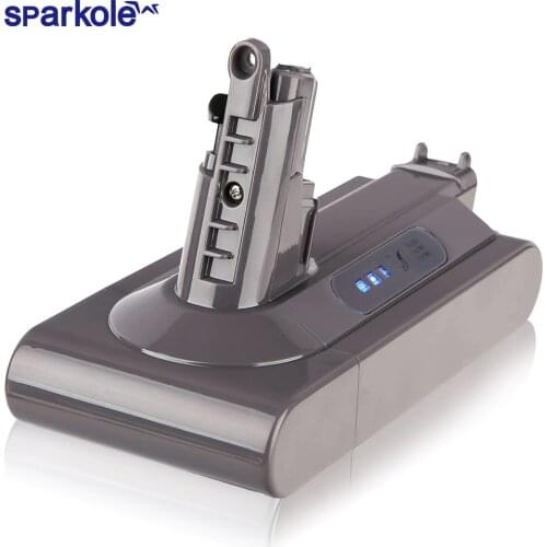 Sparkole 25.2V 3000mAh battery for dyson V10 Absolute V10 Fluffy cyclone V10 Motorhead SV12 Lithium Battery