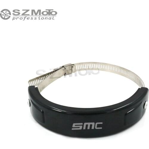 For KTM 690SMC 690 SMC R 690SMCR Silencer Exhaust Protector Can Cover Round Oval SILICONE Motorcycle Scope 100MM-140MM protect