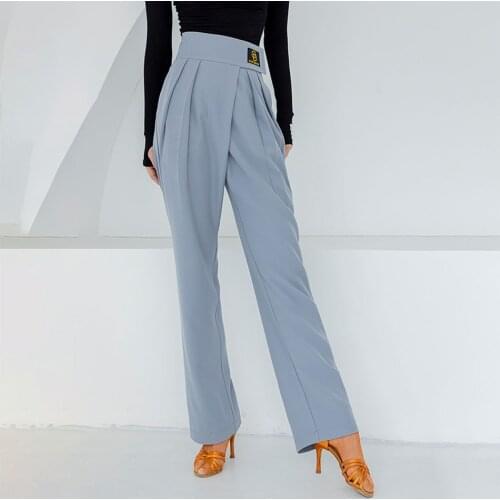 Women Latin Dancing Long Trousers YS311 Latin Dances Pants for Samba Tango Chacha Modern Dancing Practice Competition Costume