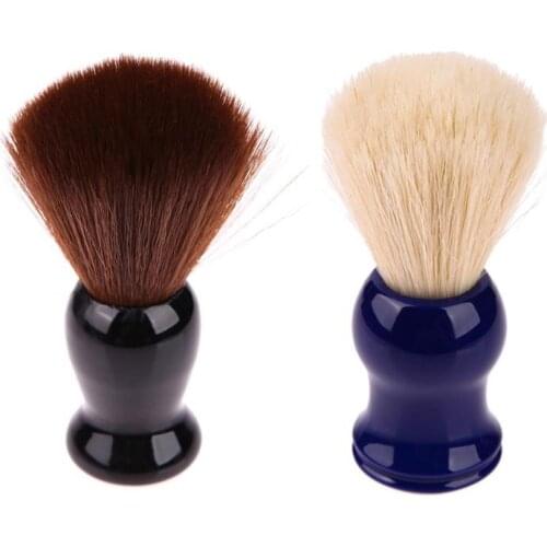 2019 Badger Hair Mens Shaving Brush For Salon Soft Hair Men Shaving Brush Facial Beard Foam Cleaning Brush Shave Tool