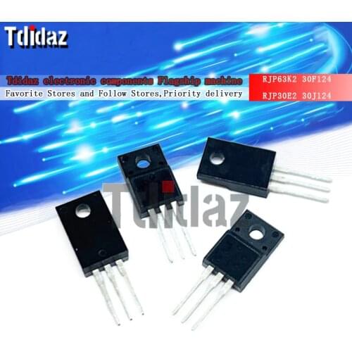 10PCS RJP63K2 RJP30E2 30F124 30J124 SF10A400H LM317T IRF3205 Transistor TO220F 63K2 30E2 10A400H TO-220F New and Original IC