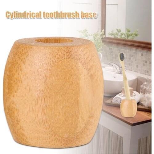 2021 Eco-friendly Bamboo Toothbrush Base Case Wooden Toothbrush Holder Tools SSwell