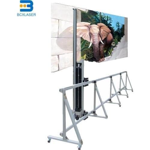 3D Wall Printer Machine Indoor Outdoor High Precision 3D UV Flat Intelligent Vertical Digital Varnish Inkjet Wall Printing
