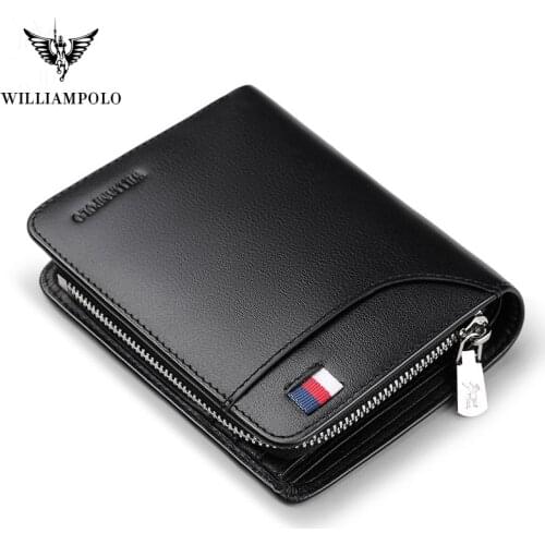 WILLIAMPOLO Wallet Cover Coin Purse Small BrandCredit&ID Multifunctional Walets pl298