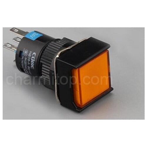 Power switch button/Self-resetting illuminated switch