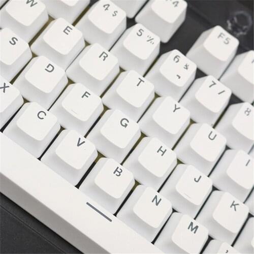 Spanish Keycaps For Mechanical Keyboard Compatible With MX Switches Double Shot Support Led Lighting Keycaps OEM Profile