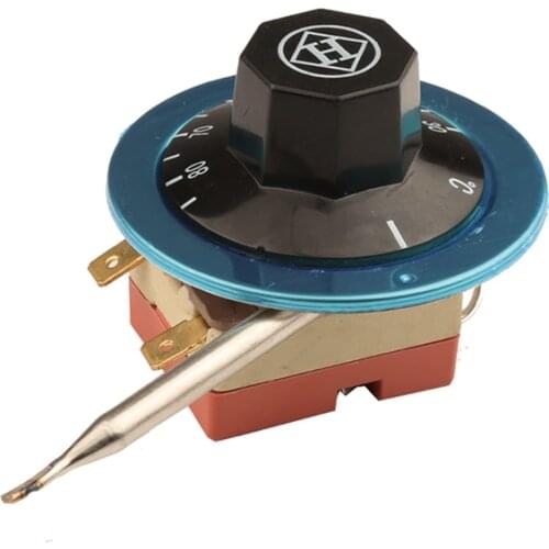 Capillary Thermostat 30-85℃ - Mechanical Water Heater Tempering Switch 2 Pin Adjustable Temperature Controller For Bathroom 220V