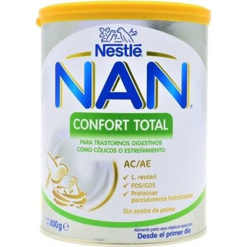 NESTLE NAN CONFORT TOTAL 800 GRAMOS