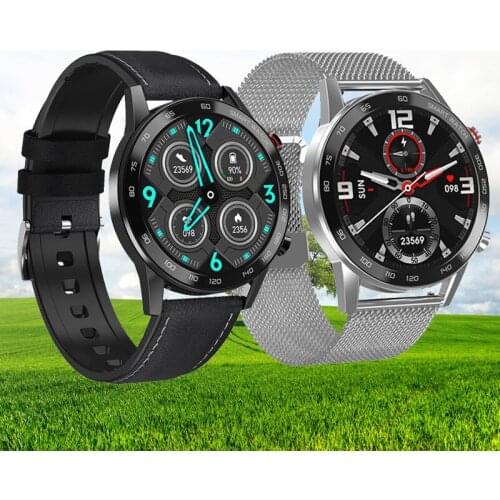 New Smart Watch Men IP68 Waterproof Bluetooth Call 360*360 Heat Rate Blood Pressure 1.3inch Sleep Monitor Sports Smart Bracelet