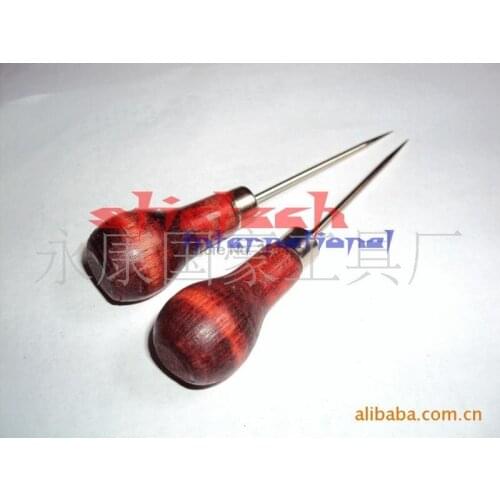 By dhl or ems 50set 2016 New 4mm Leather Cloth Overstitch Wheel With Awl Pin Sewing Punch Hole Tool Leather Craft Tool