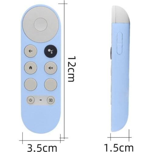 J60A Durable Silicone Case Remote Control Use Directly Protective Cover for-Google Chromecast TV 2020 Remote Anti-abrasion