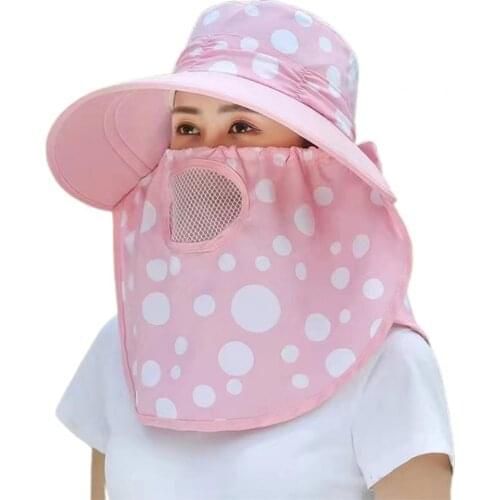 Sun Hat Foldable with Wide Brim Cotton Fashion Beach Cap for Women Bucket Hat Basin Caps Outdoor Travel Visor Hat Bucket Cap