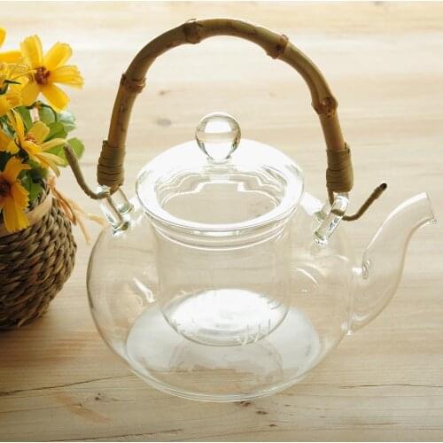 Heat resist 800ml Glass teapot with infuser/filter/strainer ,teaware,coffee pot,brew white/flower/matcha/black/Chinese/puer tea