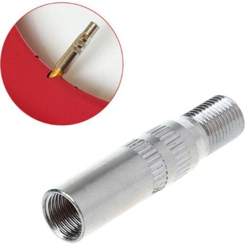 Bicycle Valve Extender For Schrader Valve Replacement Cycling Bike Parts Accessories 38mm Extension Tube