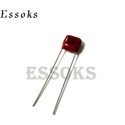 20PCS 100V823J 0.082UF Pitch 5mm 82NF 100V 823 823J CBB Polypropylene film capacitor