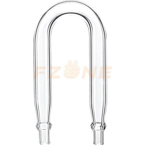 5PCS Glass U Shape Connector For 4mm Aquarium CO2 Pipe Air Pump Tube Using In Fish Plant Tank Free Shipping