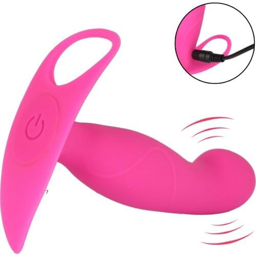 7 Speeds Soft Silicone Wearable Anal Beads Dildo Vibrator For Women Adults Sex Toys Strap On Clitoris Stimulator G-Spot Vibrator