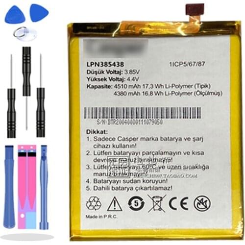 4510mah battery for Casper LPN385438