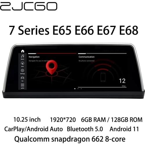 Car Multimedia Player Stereo GPS DVD Radio Navigation NAVI Android CIC NBT EVO for BMW 7 Series E65 E66 CCC 2005~2010