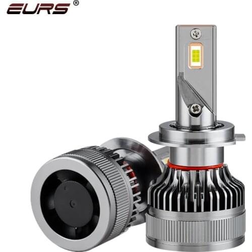 EURS 2PCS H4 Led Headlight H11 H7 Bulb H3 9005 9006 LED H8 24V Auto Light Truck Lamp 72w 10000LM 6500K Car Accessories F16