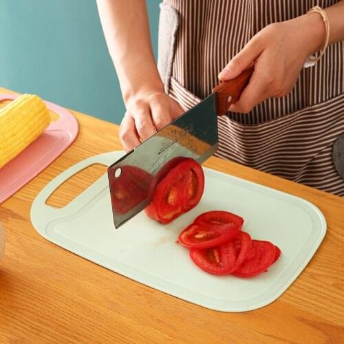 Kitchen chopping board household chopping board chopping board food supplement board rectangular simple fresh small chopping boa