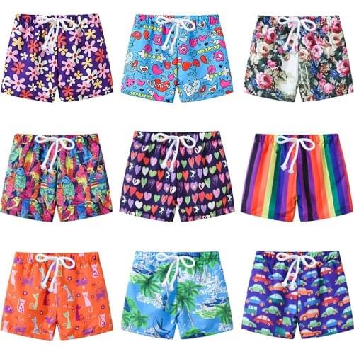 Summer Baby Boys Swimwear Toddler Kids Bathing Suit Trousers Boys Swimming Shorts Quick-drying Swimsuit Kids Beach Shorts Pants