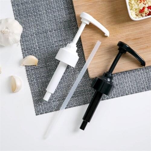 Syrup Bottle Nozzle Pressure Oil Sprayer Household Pumps Push-type Kitchen Portable Tools Bottles Stopper Dispenser Hot Sell