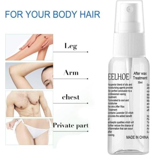 Hair Removal Cleanser Repair Care Solution After Waxing Spray Liquid Smooth Body Moisturizing Repairing Spray TSLM1