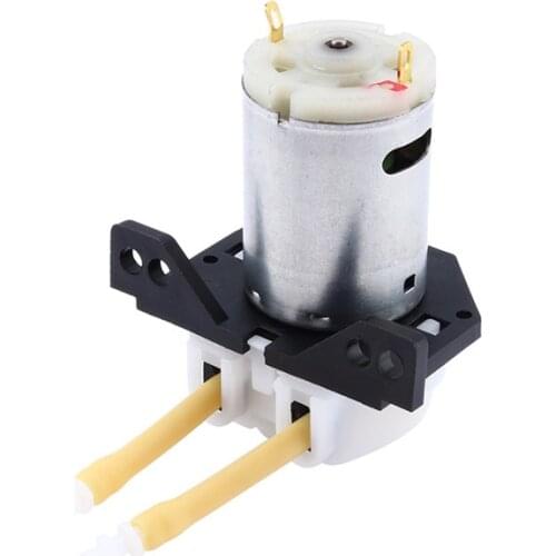 DC 12V Peristaltic Pump DIY 2mm Peristaltic Tube Liquid Dosing Water Pump For Aquarium Lab Analytical