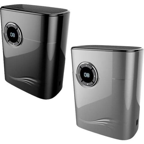 Portable Compact Dehumidifier 1.2L Water Tank Moisture Absorber for Kitchen