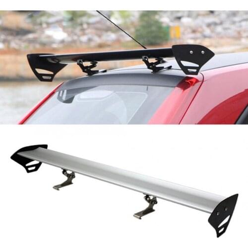 Universal Car Rear Trunk Tail Wing Racing Spoiler Lightweight Aluminium Alloy Rear Spoiler Enhance Appearance Accessories