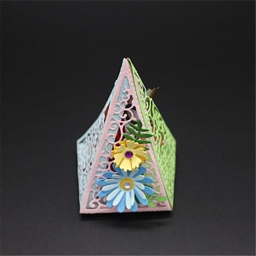 AZSG Wedding boxs Metal Cutting Dies for Scrapbooking Photo Album Embossing DIY Paper Cards Making Decorative Stencil Craft