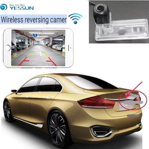 YESSUN car wireless Rear View Camera for Suzuki Neo Baleno Sedan For Maruti Suzuki SX4 Sedan 2007~2014 Car HD rear view Camera