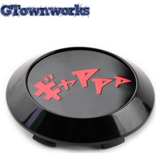 1pc 70mm Wheel Center Cap Fit For Akita wheel WORK Wheel Drifting Onomatopoeia Japanese Series Rim Cap