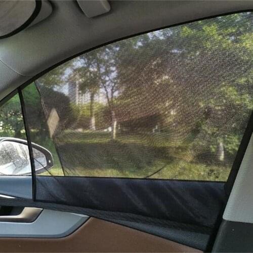 2 Pieces Car Window Cover Sunshade Curtain UV Protection Shield Sunshade Shield Window Protector Window Car Covers