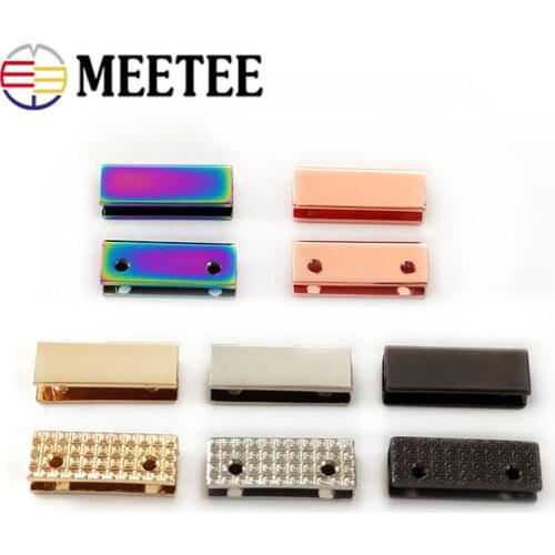 5/10pcs 25x9mm Bag Corner Screws Clip Edges Protector Metal Bag Purse Strap Belt Tails Clip Plugs DIY Hardware Accessories BF652