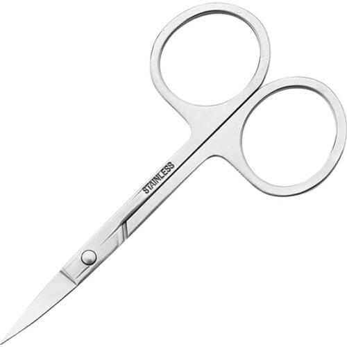 5PCS/LOT Eyelash Nose Hair Facial Trimmer Scissor Cutter Manicure Beauty Nail Grooming Eyebrow Cut Makeup Tool