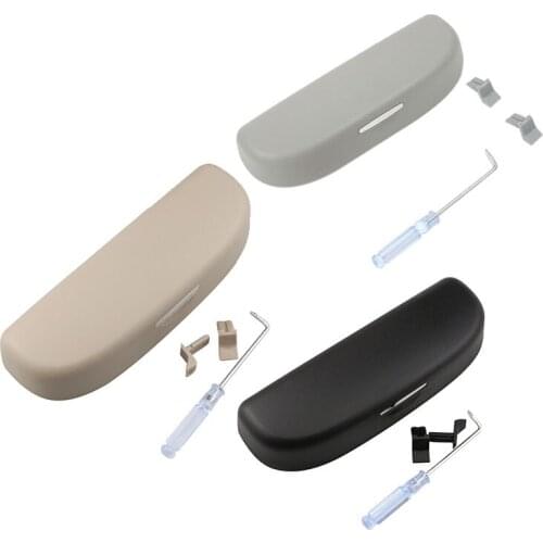 Car Sunglasses Holder Case Glasses Storage Box for Mercedes Benz GLA 200 220 250 260 B200 A180 A200 A220 A260