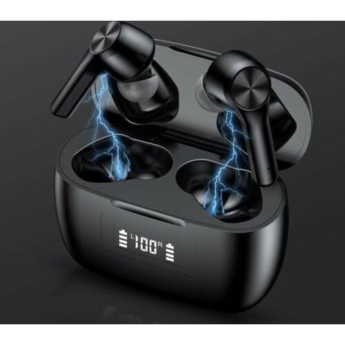 Bluetooth Wireless Earphones In-ear Headphones Portable Active Noise Cancelling Sports Headsets With Microphone