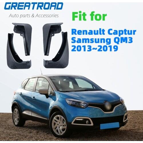 For Renault Captur Samsung QM3 2013~2019 Mudflap Fender Mudguard Mud Flaps Guard Splash Accessories 2014 2015 2016 2017 2018