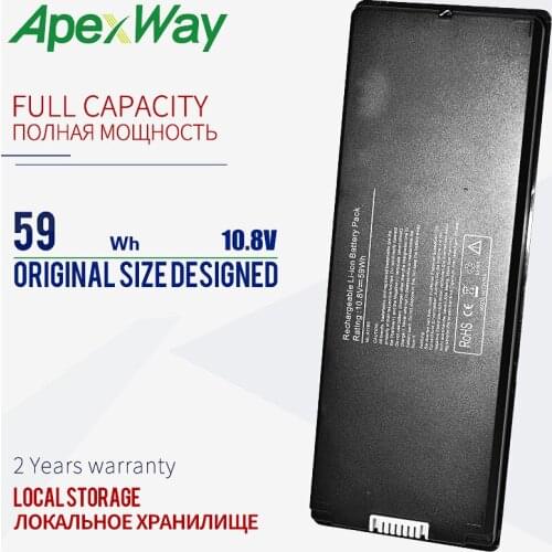 Black 59Wh A1185 A1181 Laptop Battery For Apple MA566 MA566FE/A MA566G/A MA566J/A FOR MACBOOK 13" MA472 MA472B/A MA701 MB404X