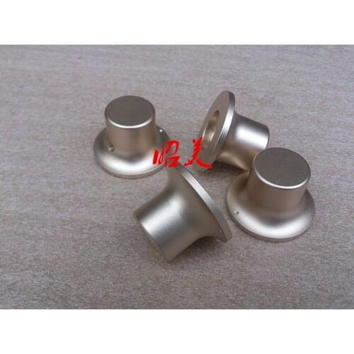 Diameter 40mm Shank Diameter 24mm Height 26mm All Aluminum Solid Volume Knob Sound Amplifier Potentiometer Knob