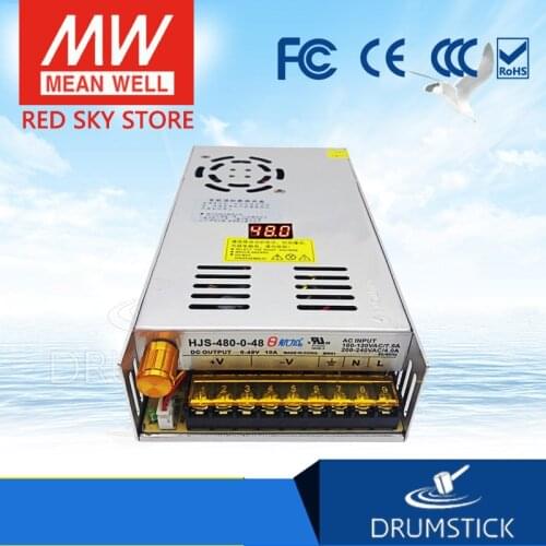 Ankang adjustable DC voltage regulator 0-48V10A480W air plus HJS-480-0-48 digital display switching power supply