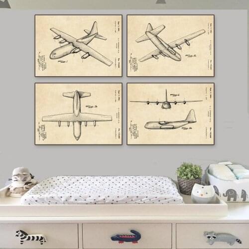 NEWDECO Wall Pictures In The Nursery