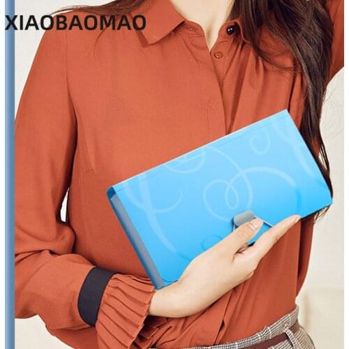 13 Pocket Document Pocket A6 B6 Expanding File Folder Paper Organiser Storage Holder Accordion Receipt Bill Organizer Folder