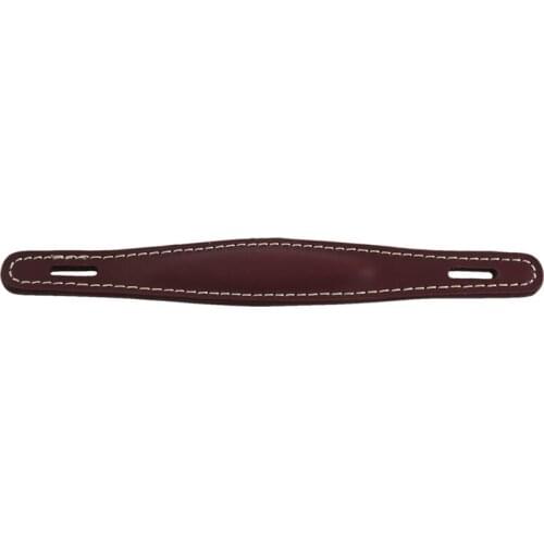 Hot AD-Pure Vintage Amplifier Handle - Brown, Stitched Leather