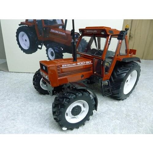 RE P 1:32 REP 197 New Holland 100-90 Tractor Alloy Metal Diecast Cars Model Toy Vehicles For Children Boy Toys