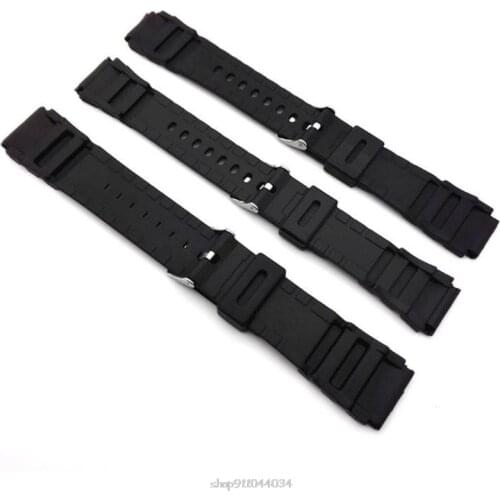Silicone Rubber Watch Strap Band Deployment Buckle Diver Waterproof 18mm - 22mm D22 20 Dropship